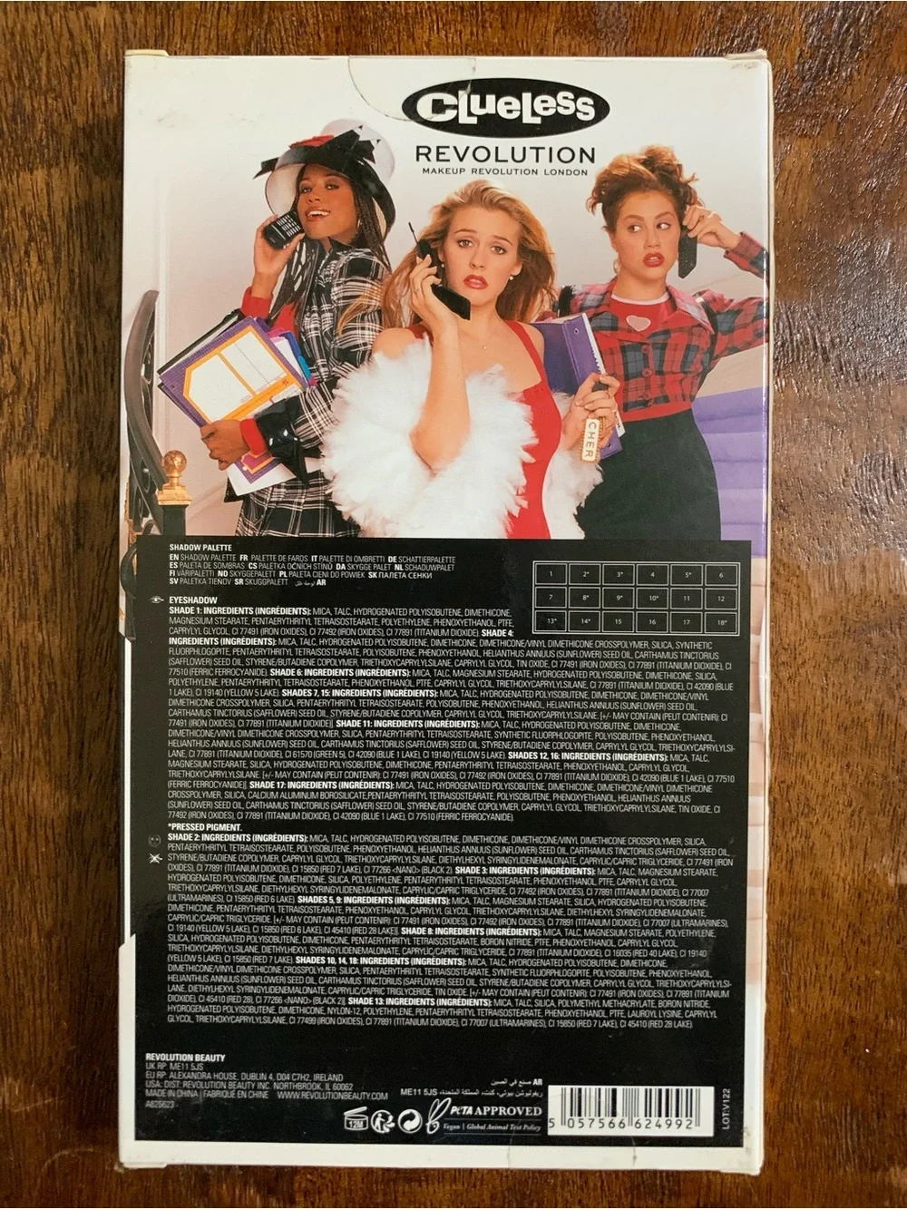 New Revolution Beauty x Clueless As If & Tai 2pc Eyeshadow Palette Set
